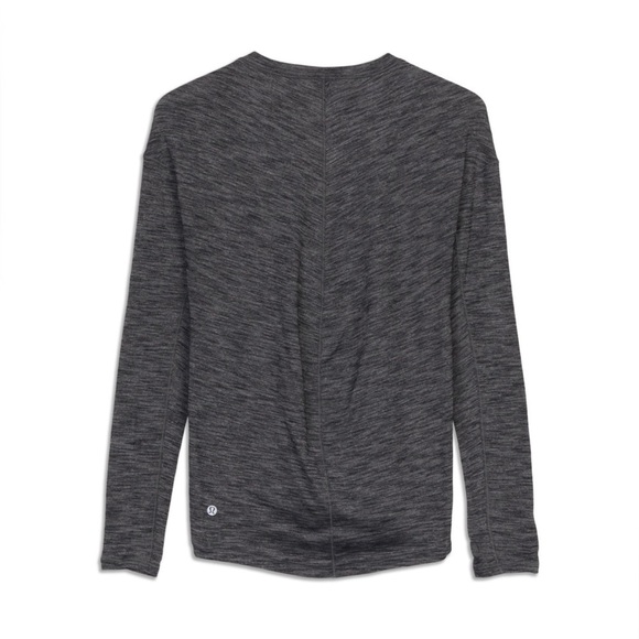 Lululemon | Born to Run long sleeve Heather grey tee - Picture 10 of 10